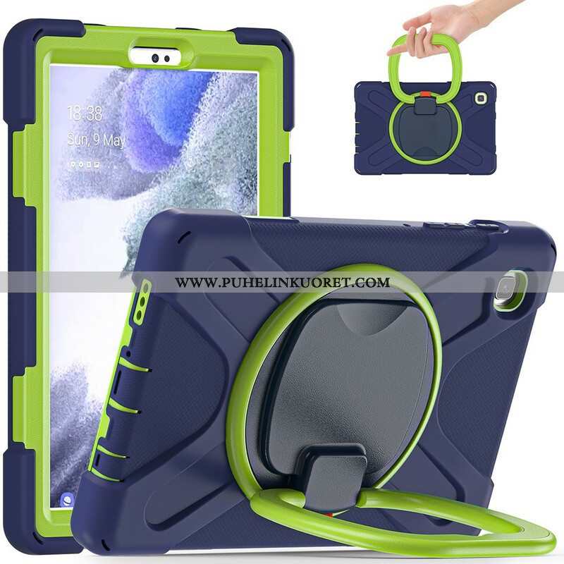 Kuori Samsung Galaxy Tab A7 Lite Erittäin Kestävä Pyörivä Rengastuki