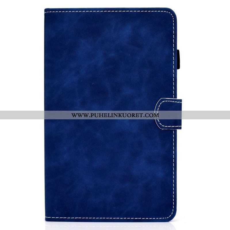 Kotelot Samsung Galaxy Tab A8 (2021) Vintage Design -nahkaefekti