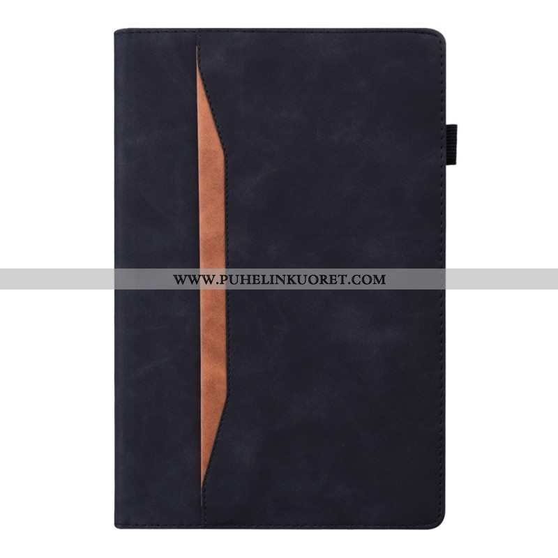 Kuoret Samsung Galaxy Tab A8 (2021) Business-nahkaefekti