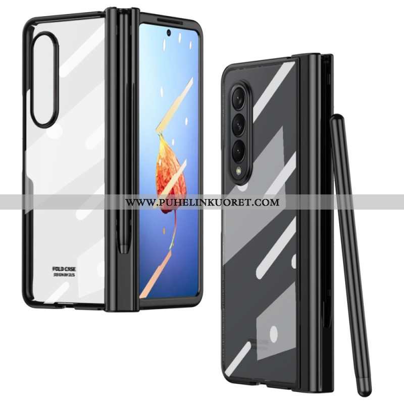 Case Samsung Galaxy Z Fold 4 Himmeä Kuori Kynällä