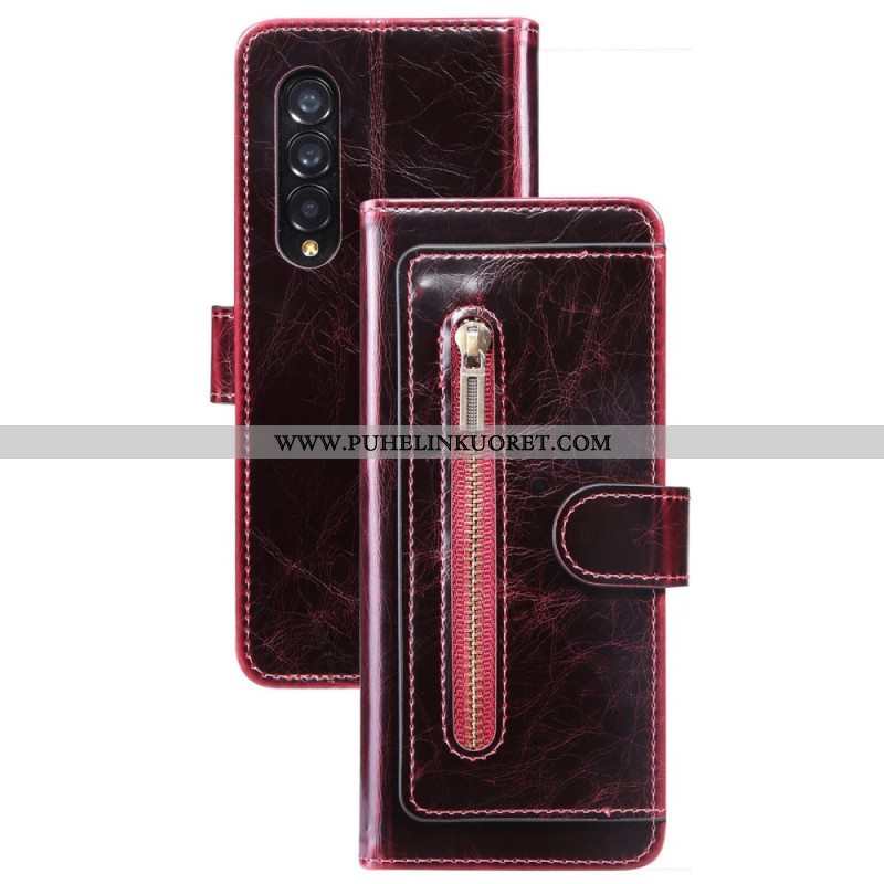 Kotelot Samsung Galaxy Z Fold 4 Keinonahkaiset Monitaskut