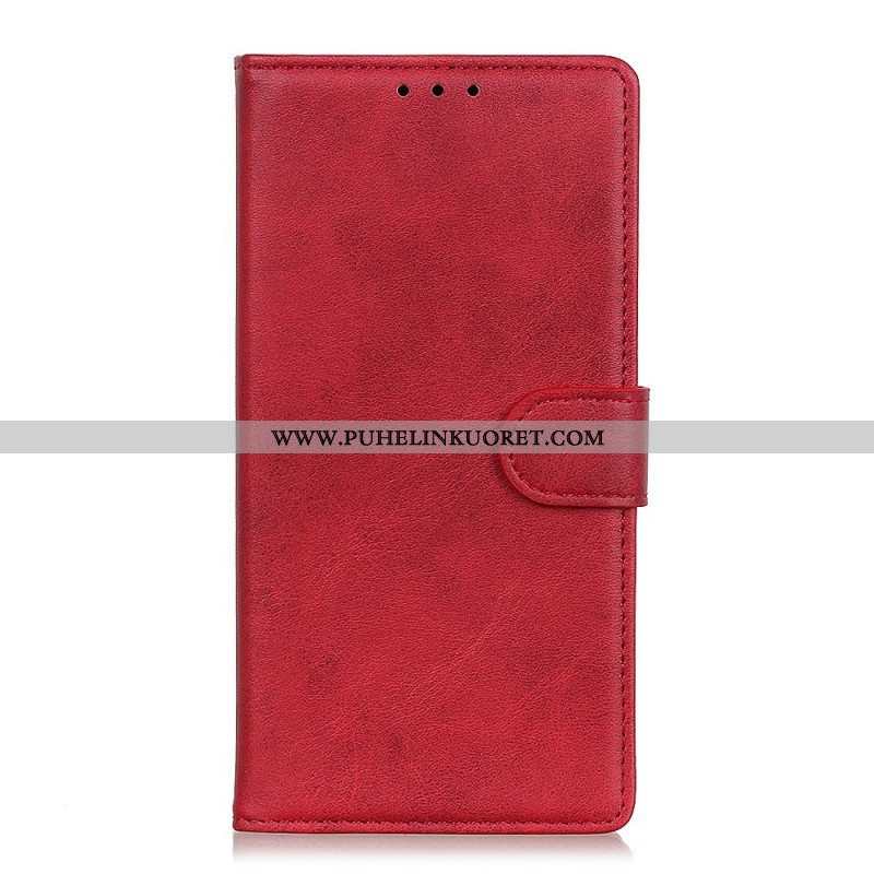 Kotelot Sony Xperia 10 IV Matta Keinonahka