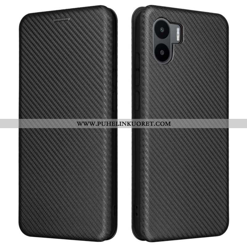 Puhelinkuoret Xiaomi Redmi A1 Kotelot Flip Hiilikuitu