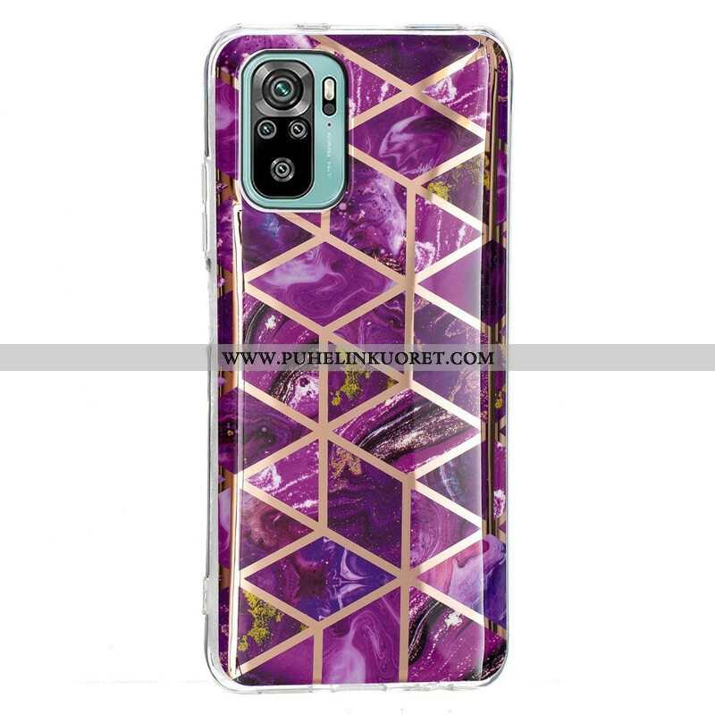 Kuori Xiaomi Redmi Note 10 / 10S Marble Geometry