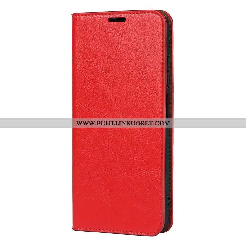 Puhelinkuoret Xiaomi Redmi Note 10 5G Kotelot Flip Aito Nahka