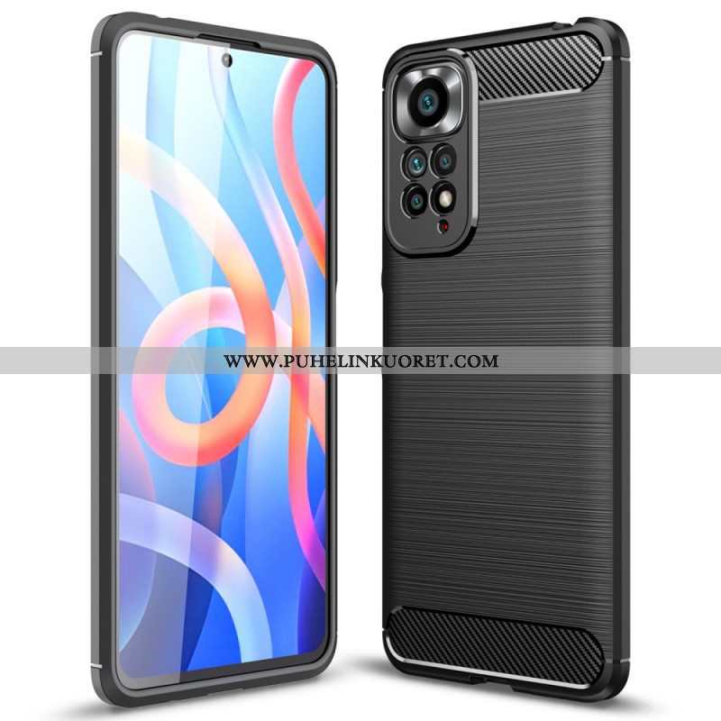 Kuori Xiaomi Redmi Note 11 / 11S Harjattua Hiilikuitua