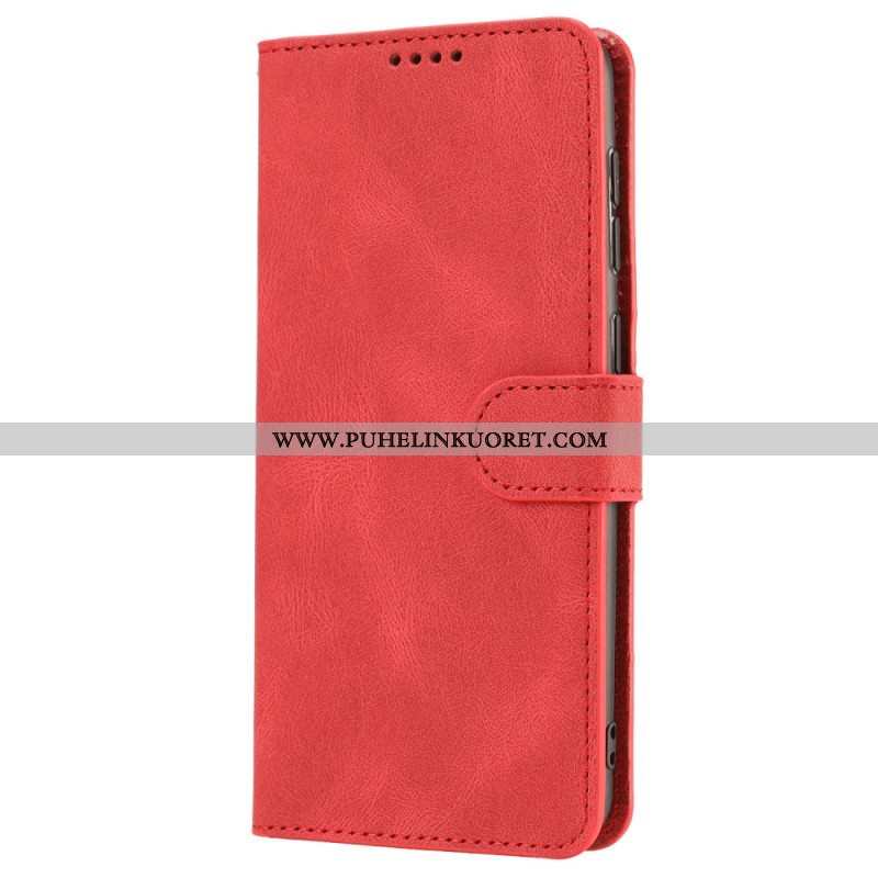 Nahkakotelo Xiaomi Redmi Note 12 5G Suojaketju Kuori Retro Strappy
