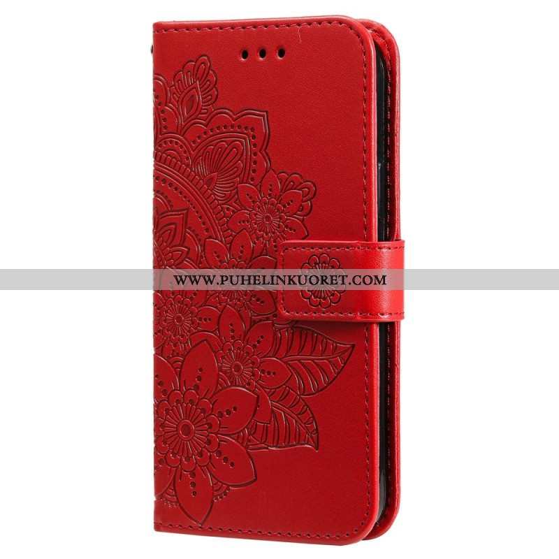 Kotelot Xiaomi Redmi Note 12 Pro Suojaketju Kuori Hihna Kukka Mandala