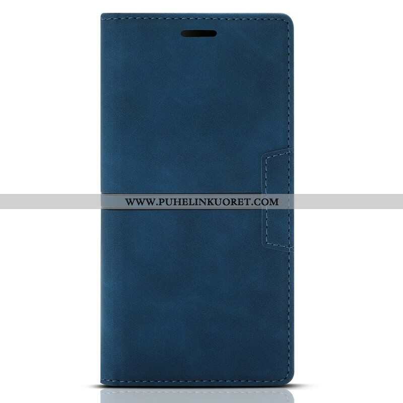 Puhelinkuoret iPhone 13 Mini Kotelot Flip Tyylikäs Nahkaompelumagneettinen Lukko