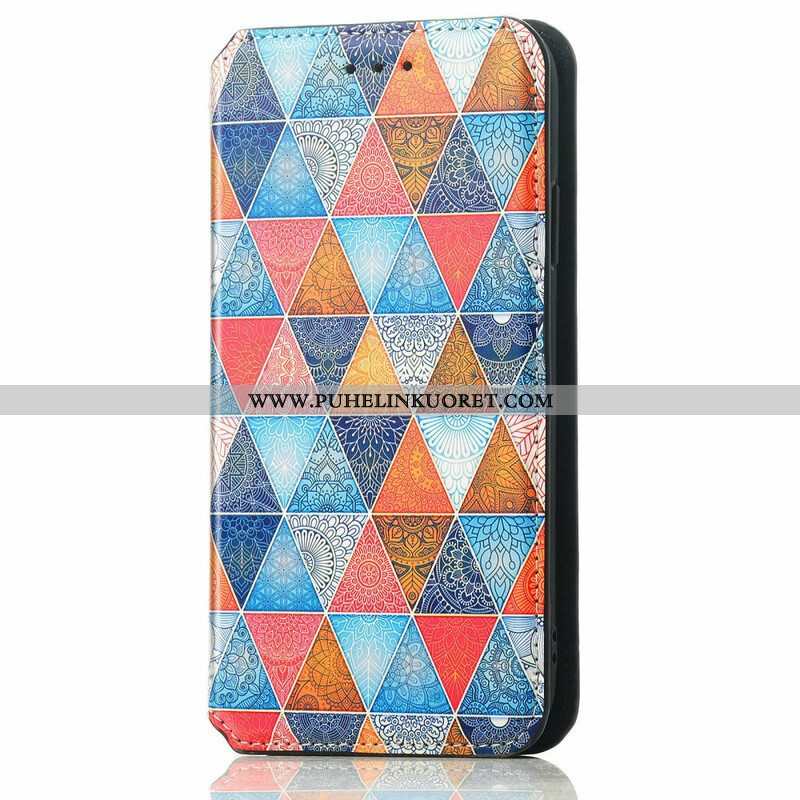 Puhelinkuoret iPhone 13 Mini Kotelot Flip Caseno Rfid -suunnittelu