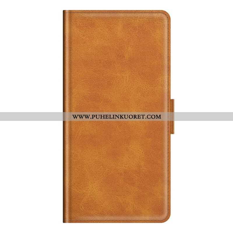 Nahkakotelo iPhone 13 Pro Kaksoislukko