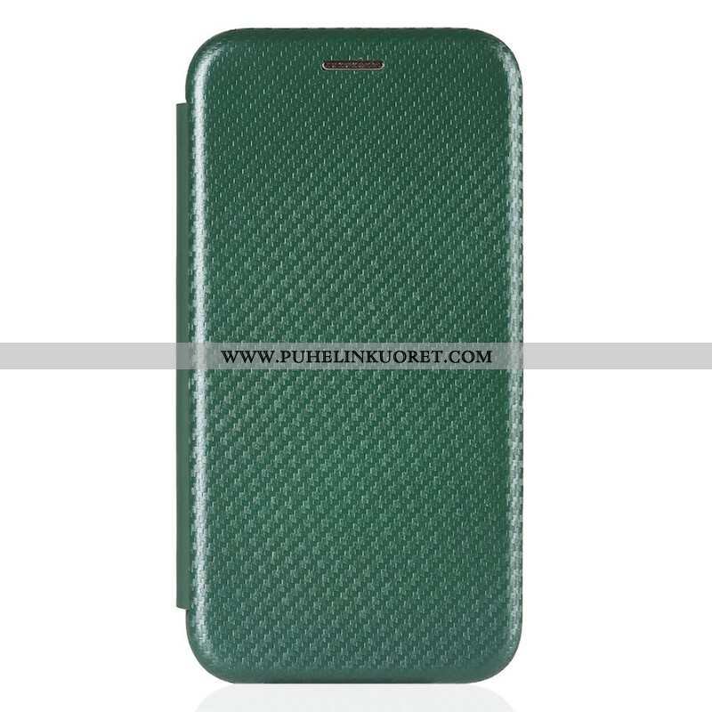 Puhelinkuoret iPhone 13 Pro Kotelot Flip Hiilikuitu