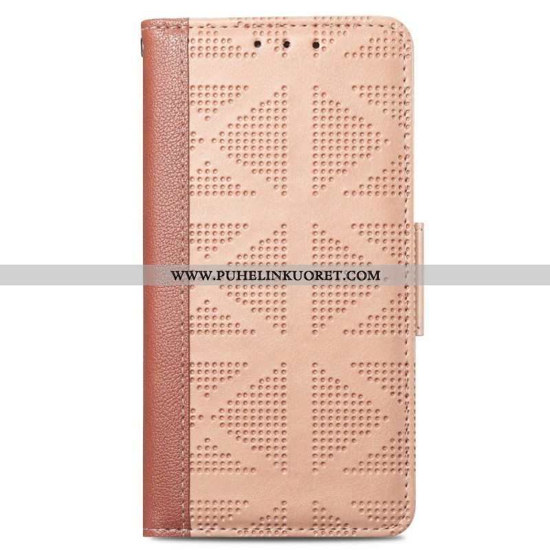 Flip Case iPhone 14 Retro Nahkatyyli