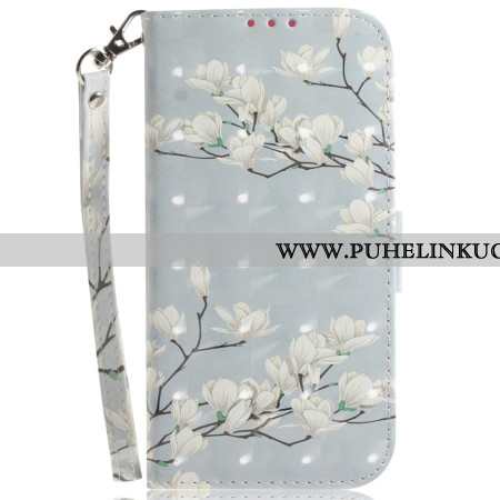 Kotelot Xiaomi 14 Magnolia Hihnalla
